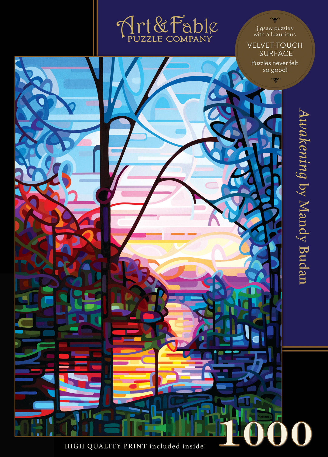Art & Fable Velvet-Touch Jigsaw Puzzle Awakening