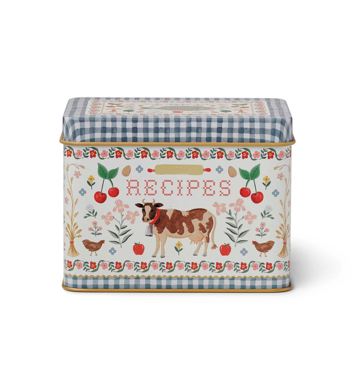 Rifle Paper Co. Recipe Tin
