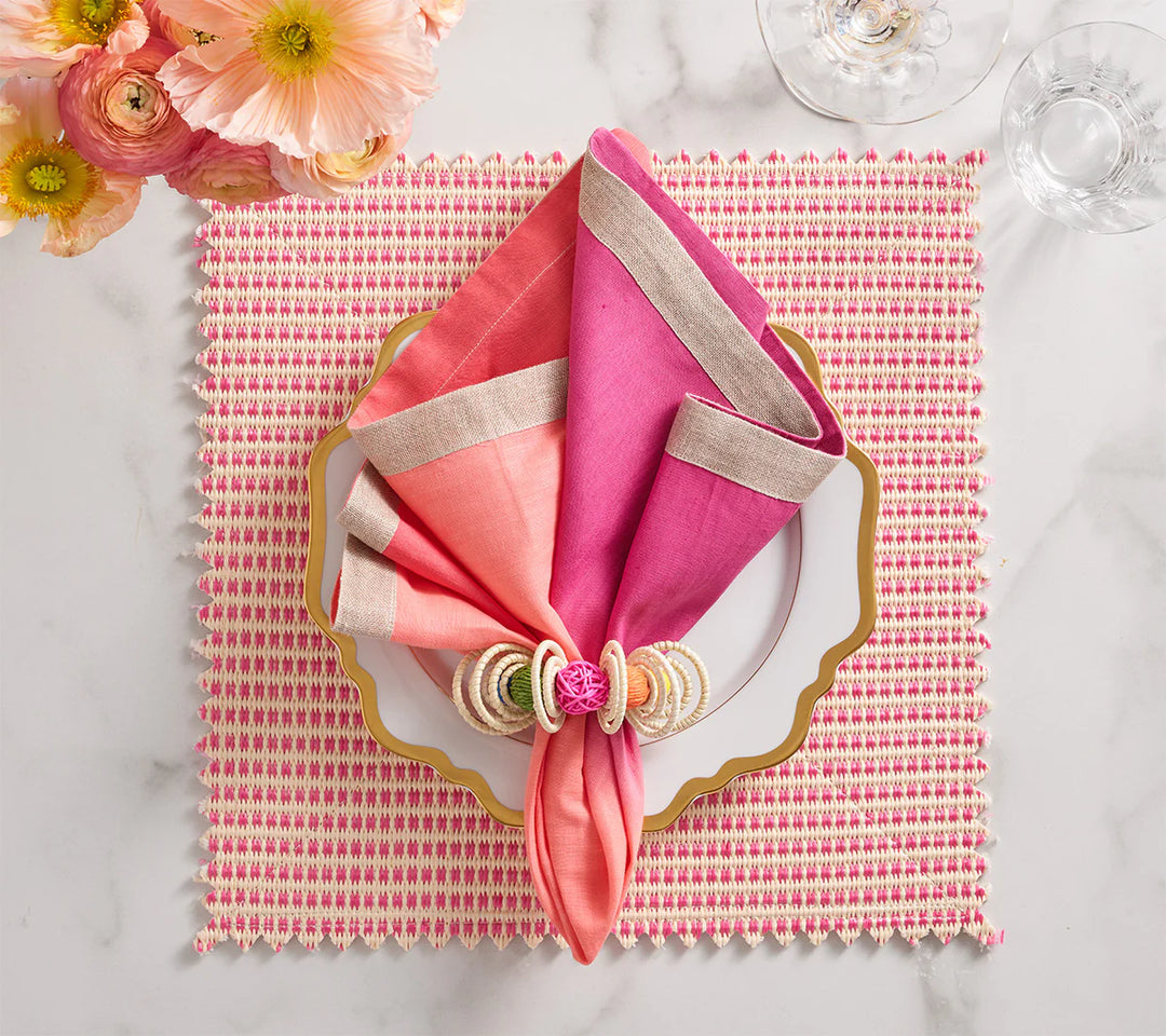Kim Seybert Calypso Multi Color Napkin Ring