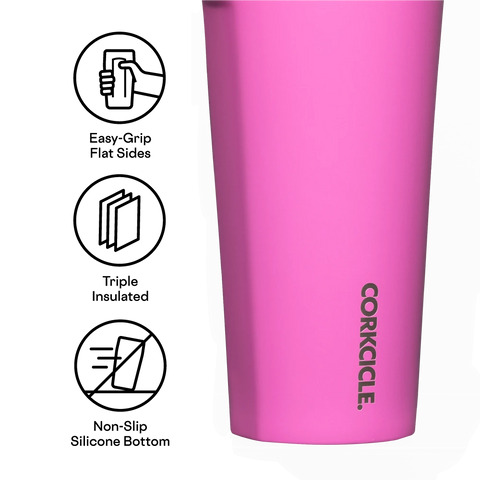 Corkcicle - Insulated Tumbler - Miami Pink