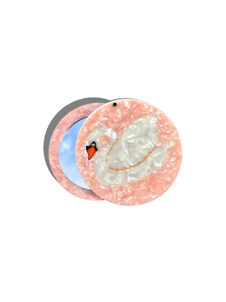 Solar Eclipse Compact Swivel Mirror