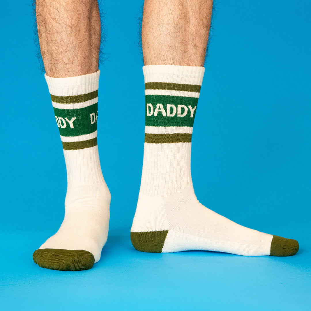 Gumball Poodle Daddy Crew Socks