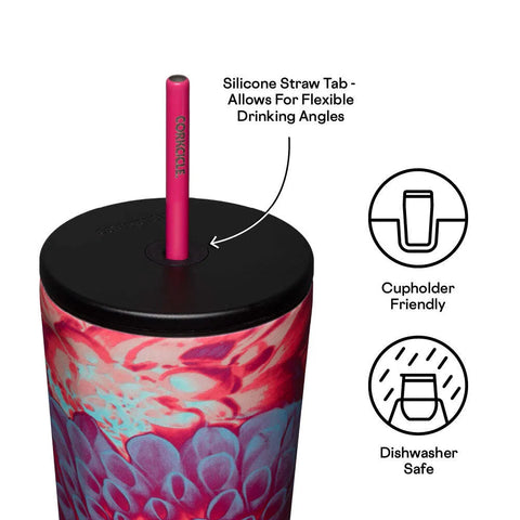 Corkcicle - Insulated Cold Cup - Dopamine Floral