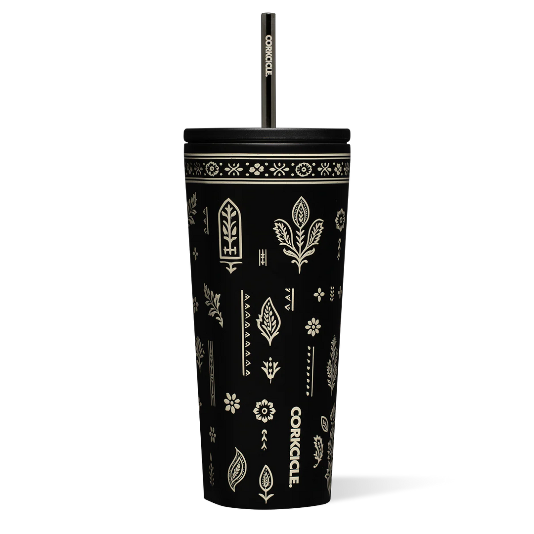 Corkcicle 24 oz Cold Cup Insulated Tumbler with Straw