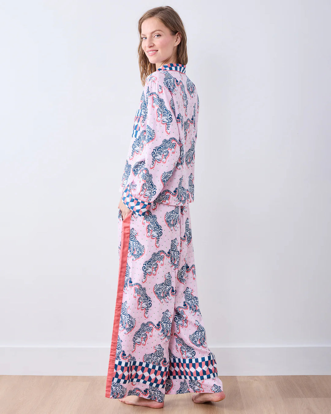 Printfresh Eco Satin Rittenhouse Tiger Queen Set