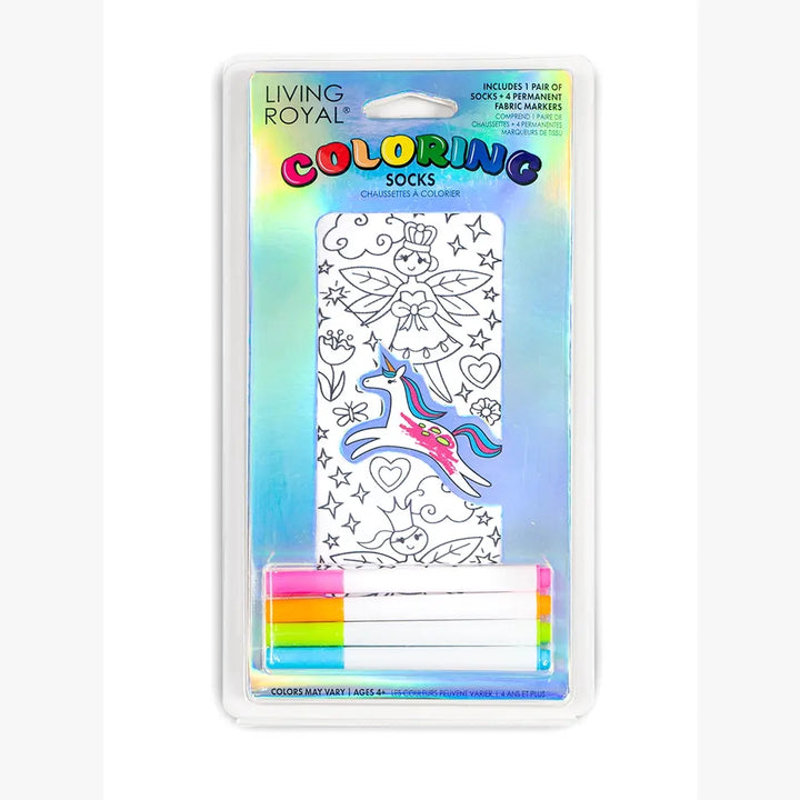 Living Royal Kid's Coloring Socks