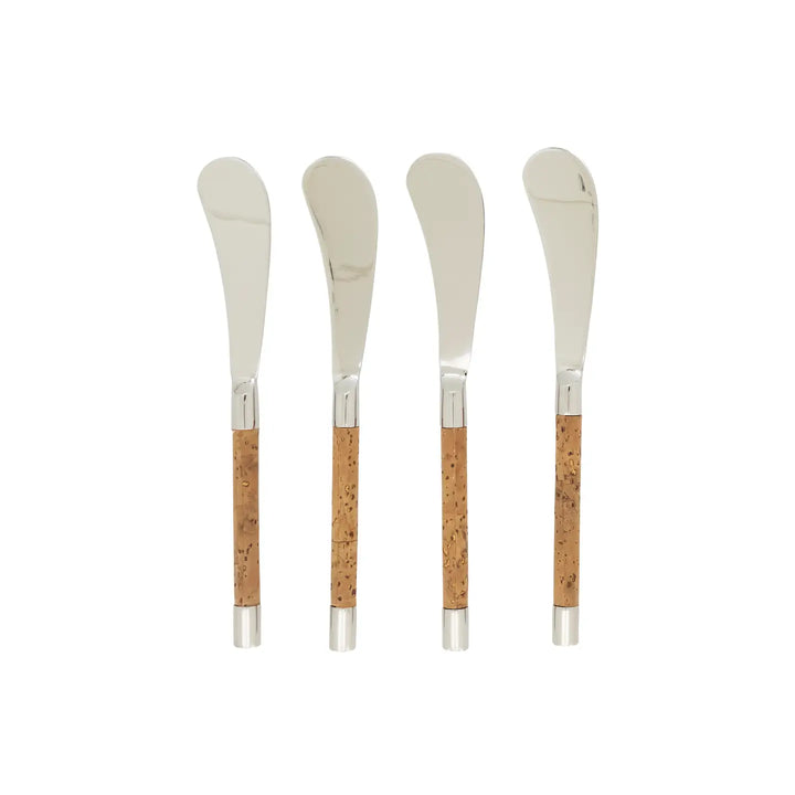 Artisan Cork-Handled Spreader Set