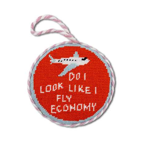 Furbish Studio Fly Economy Needlepoint Ornament