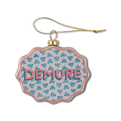 Furbish Scalloped Ornament Demure