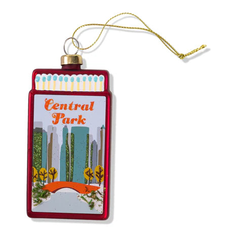 Furbish Studio Destination Matchbook Ornament