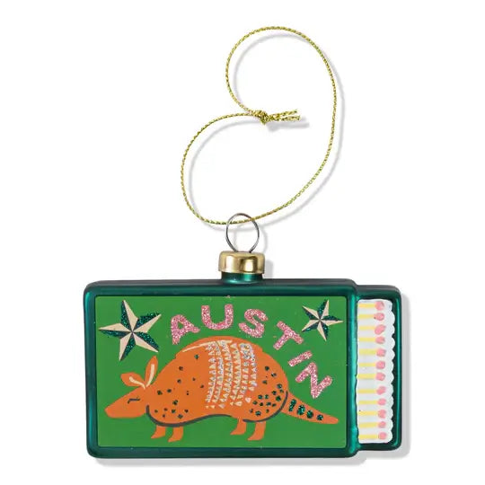Furbish Studio Destination Matchbook Ornament