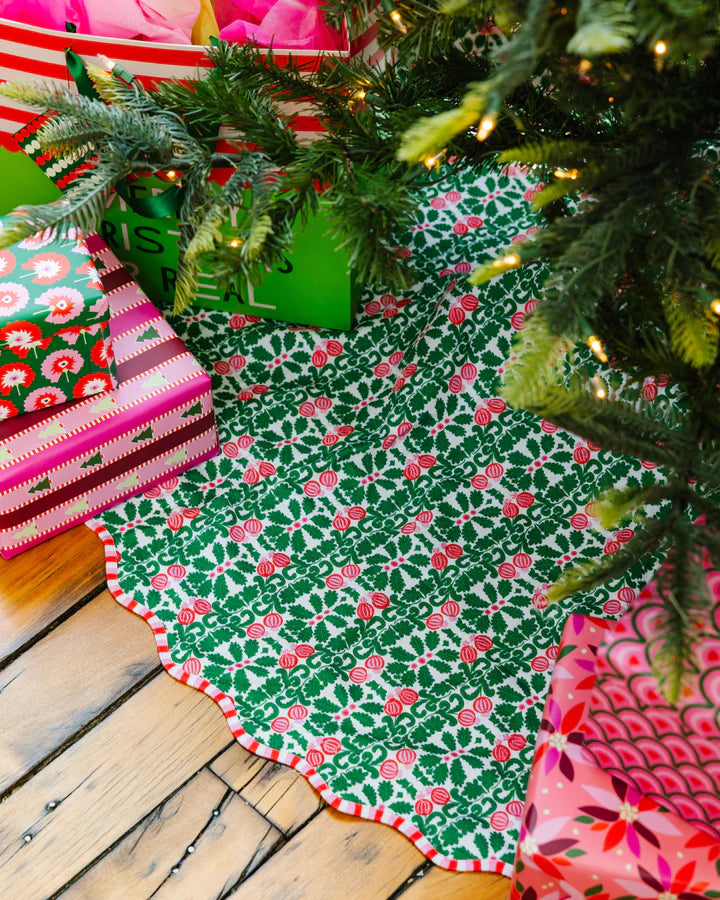 Furbish Pomegranate Tree Skirt