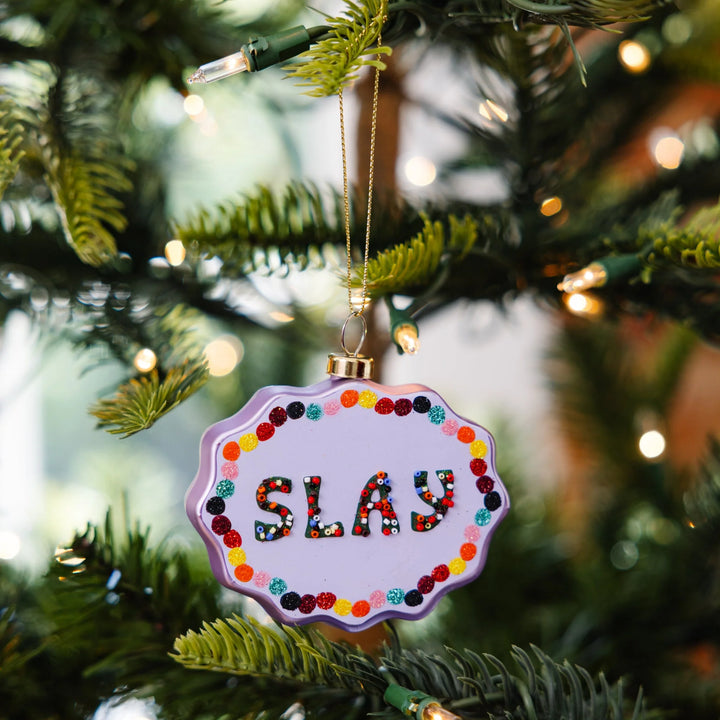 Furbish Scalloped Slay Ornament