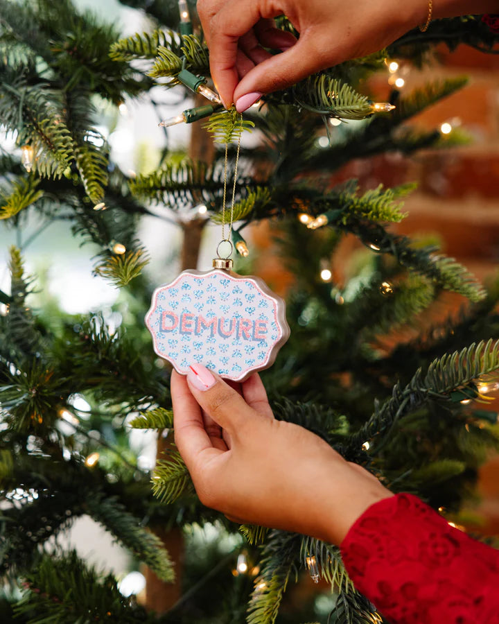 Furbish Scalloped Ornament Demure