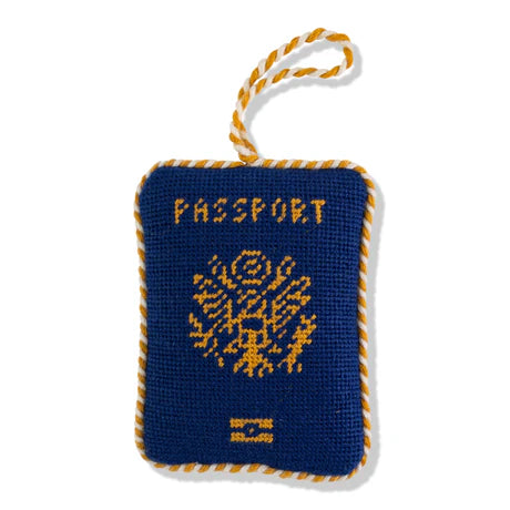 Furbish Needpoint Icon Passport Ornament