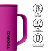 Corkcicle - Insulated Coffee Mug - Berry Punch