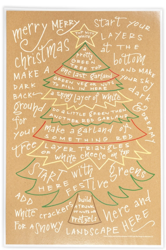 Color Box Design Christmas Tree Charcuterie Cheat Sheet