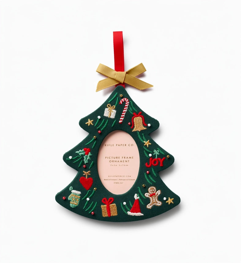 Rifle Paper Co. Embroidered Ornament