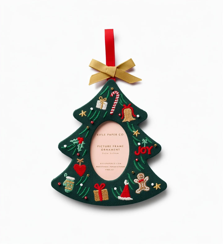 Rifle Paper Co. Embroidered Ornament
