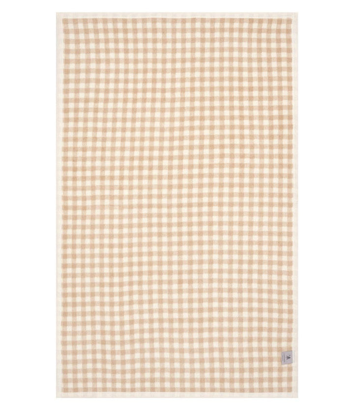 ChappyWrap Gingham Wheat Midi Blanket