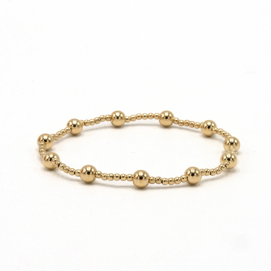 Erin Gray Malibu 14k Gold-Filled Beaded Bracelet