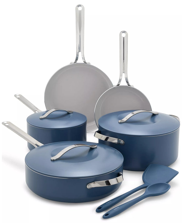 Greenpan Nova 10-Piece Ceramic Nonstick Cookware Set in Ocean