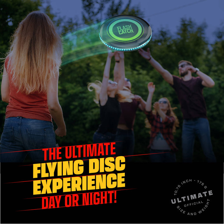 Rechargeable Light-Up Flying Disc