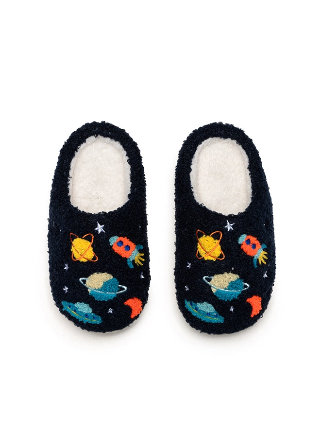Living Royal Kid's Outer Space Slippers