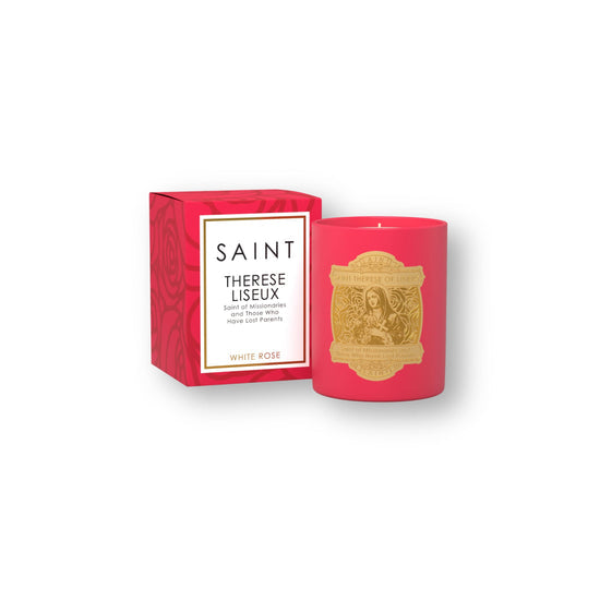 Saint Therese Of Lisieux Scented Prayer Candle