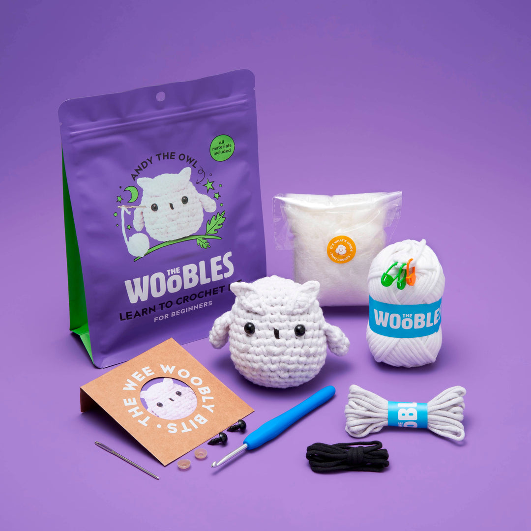The Woobles Andy the Owl Crochet Kit