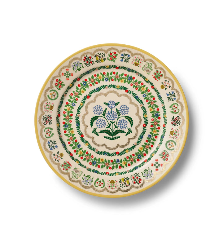 Rifle Paper Co. Rosette Porcelain Dinner Plate