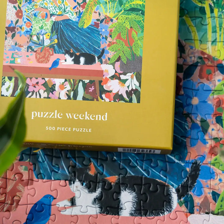 Puzzle Weekend Indoor Arboretum 500 Piece Jigsaw Puzzle