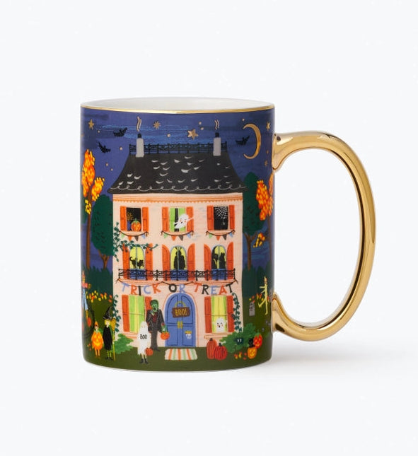 Rifle Paper Co. Haunted House Porcelain Mug