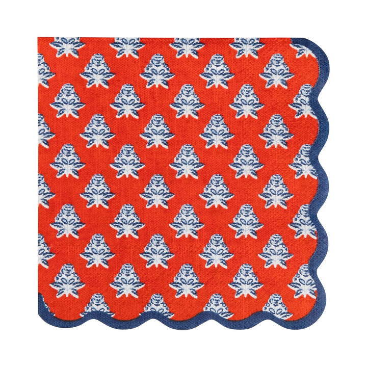 My Mind’s Eye Floral Paper Cocktail Napkin