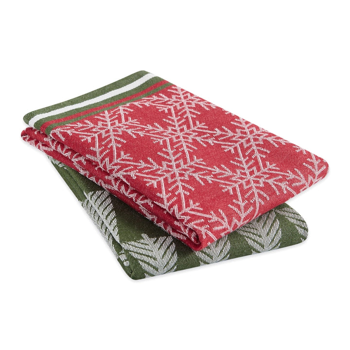 Balsam Stroll Jacquard Dishtowels