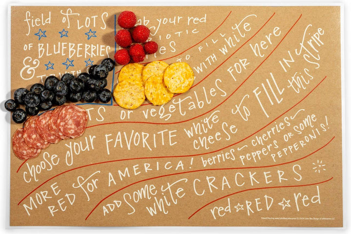 Color Box Design Flag Charcuterie Cheat Sheet