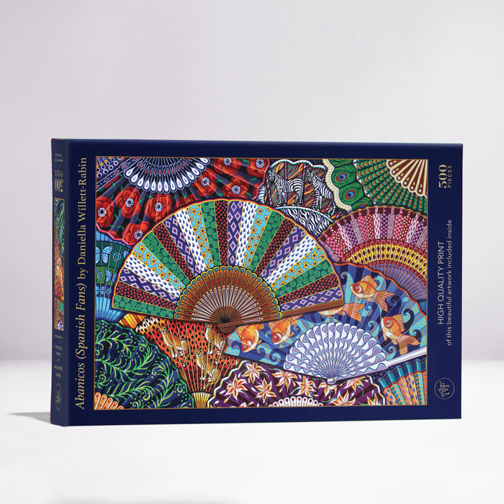 Art & Fable Velvet-Touch Jigsaw Puzzle Abanicos