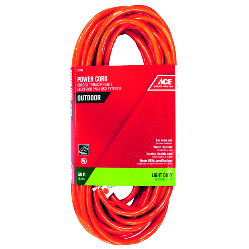 Ace Orange Extension Cord