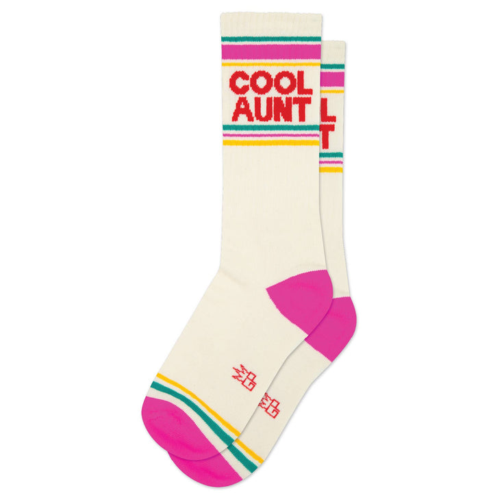 Gumball Poodle Cool Aunt Crew Socks