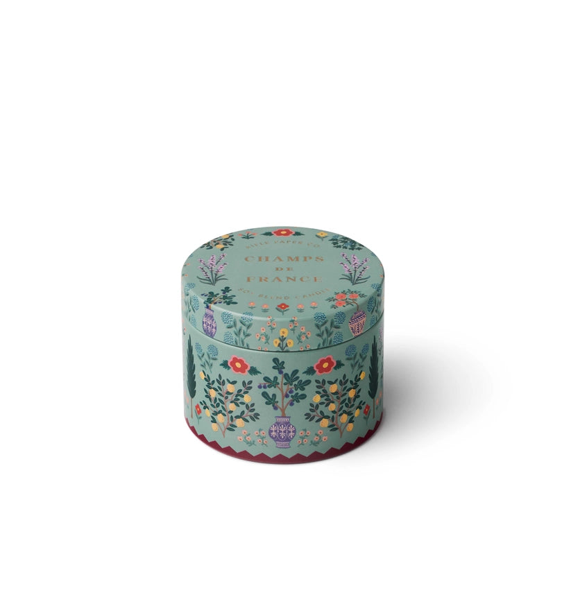 Rifle Paper Co. Champs De France Tin Candle