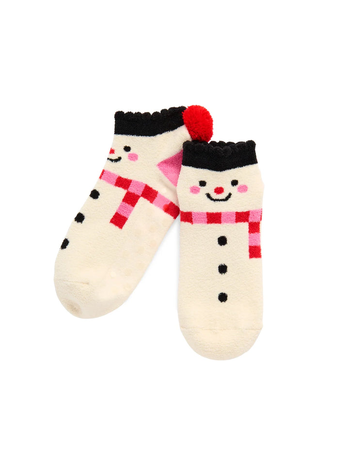 Shiraleah Snowman Home Socks