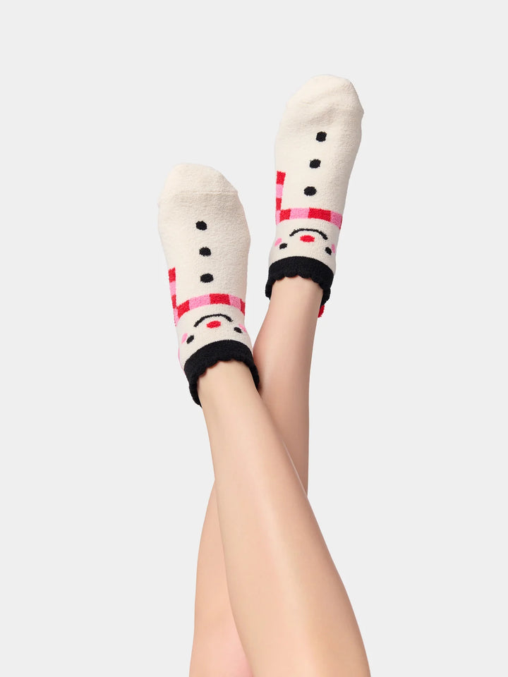 Shiraleah Snowman Home Socks