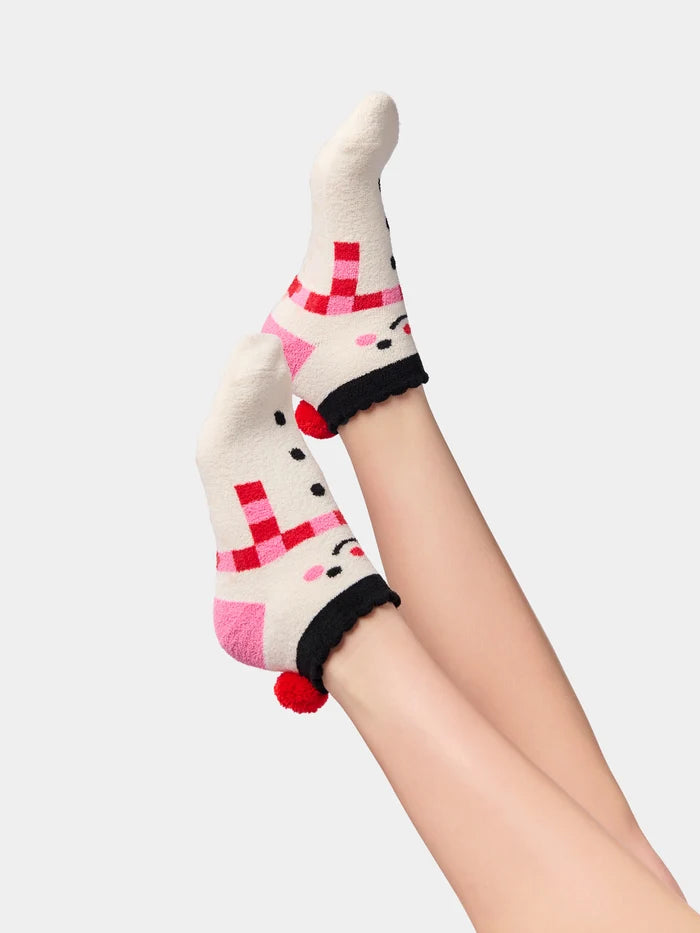 Shiraleah Snowman Home Socks