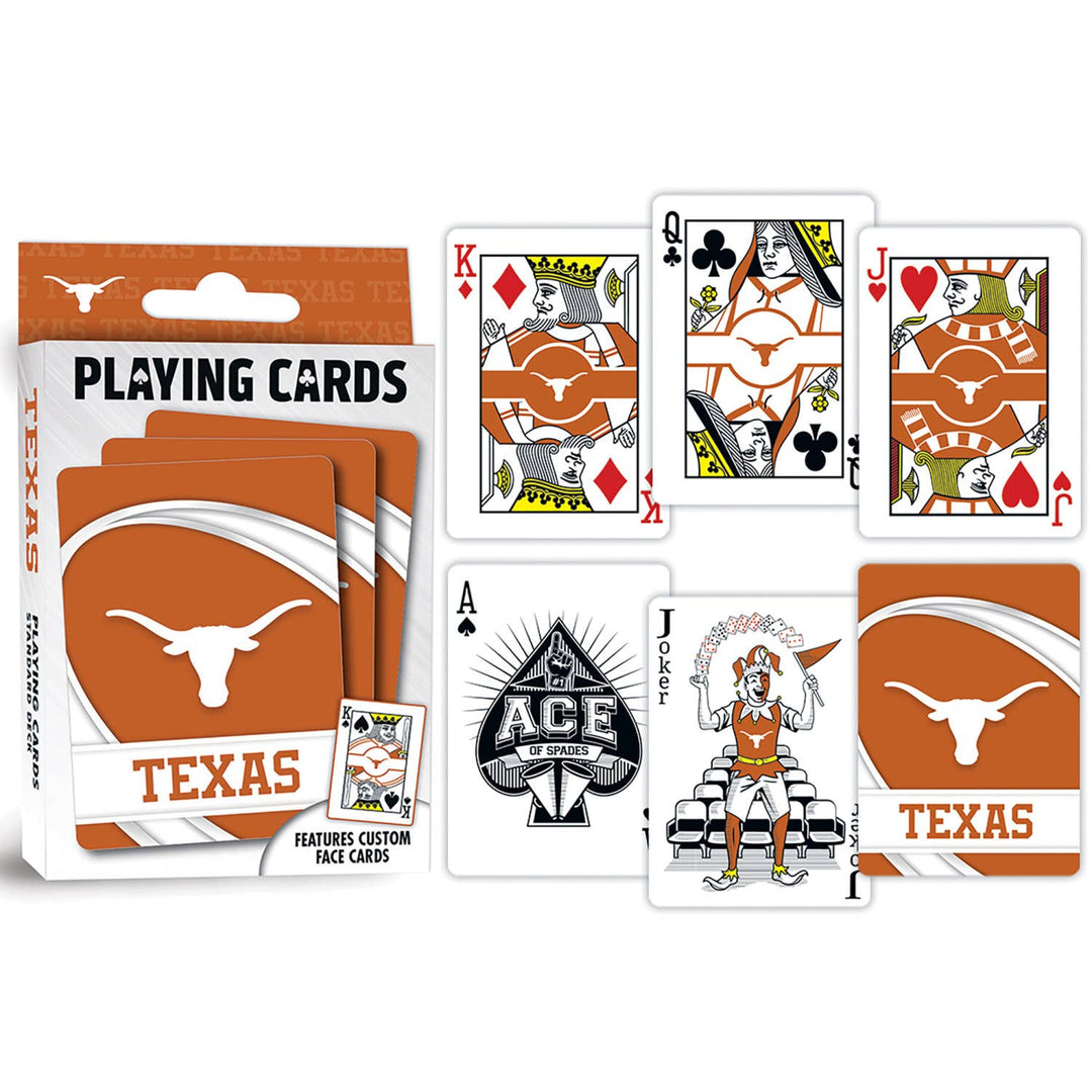 Masterpieces Puzzles Texas Longhorns Playing Cards