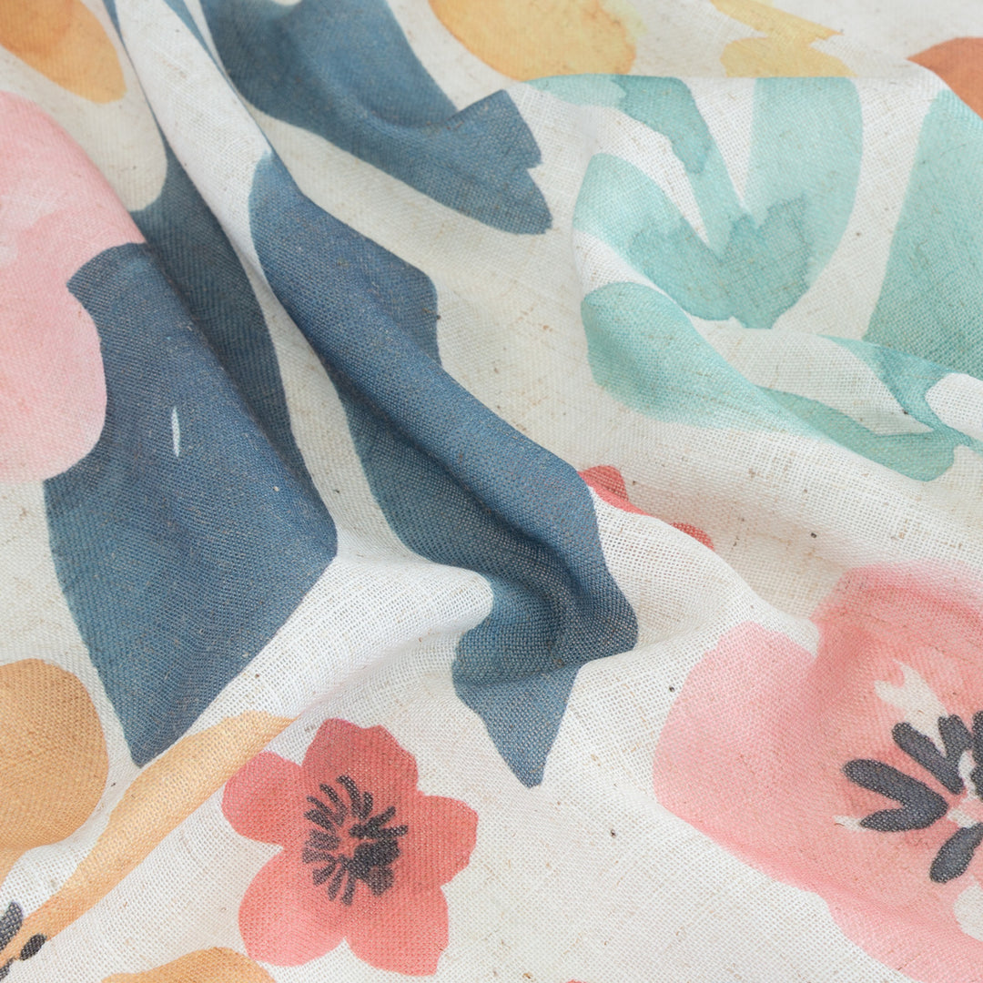 Saltillo Fabric Shower Curtain