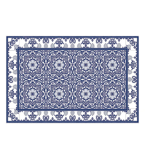 Beija Flor Blue Armenian Floor Area Rug