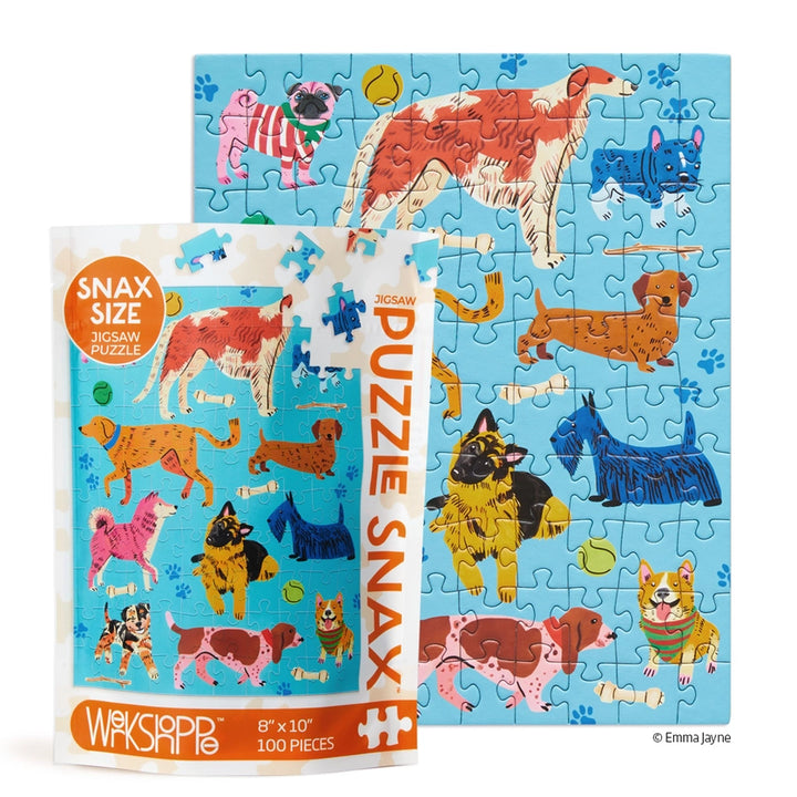 Werkshoppe Snax Size 100 Piece Jigsaw Puzzle