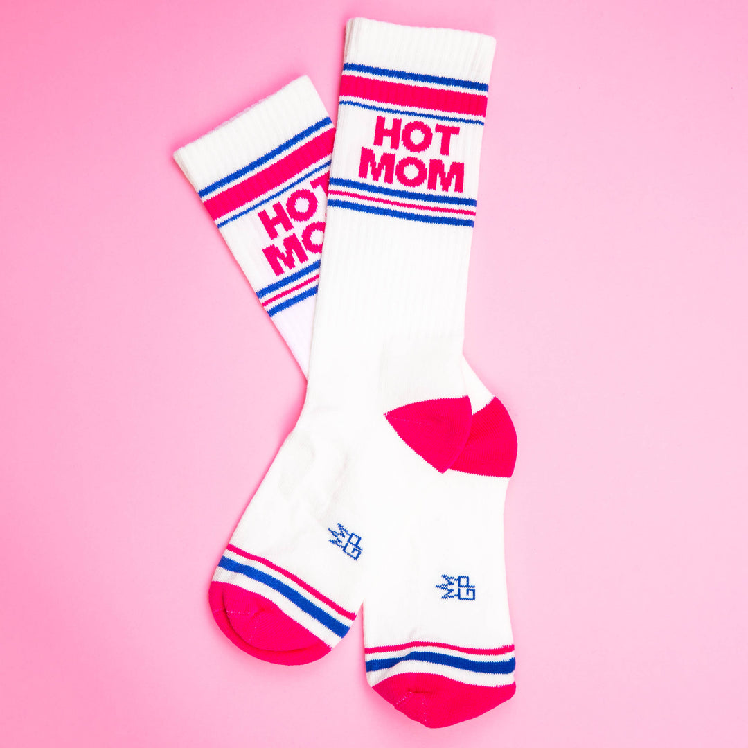 Gumball Poodle Hot Mom Crew Socks