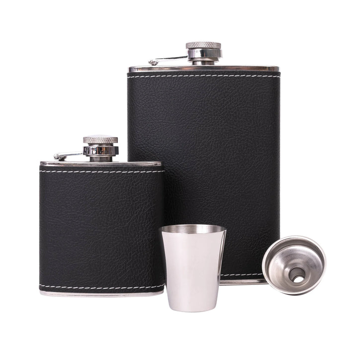 Mad Man Two for the Road Flask Set