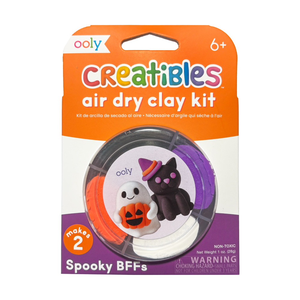 OOLY Spooky BFF's Creatibles Air Dry Clay Kit